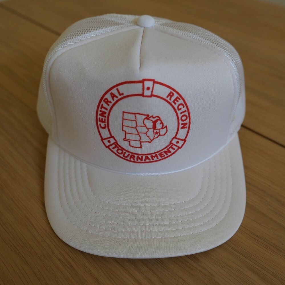 Vintage Snapback Cap // 90s Little League Baseball Central Region Tournament Hat